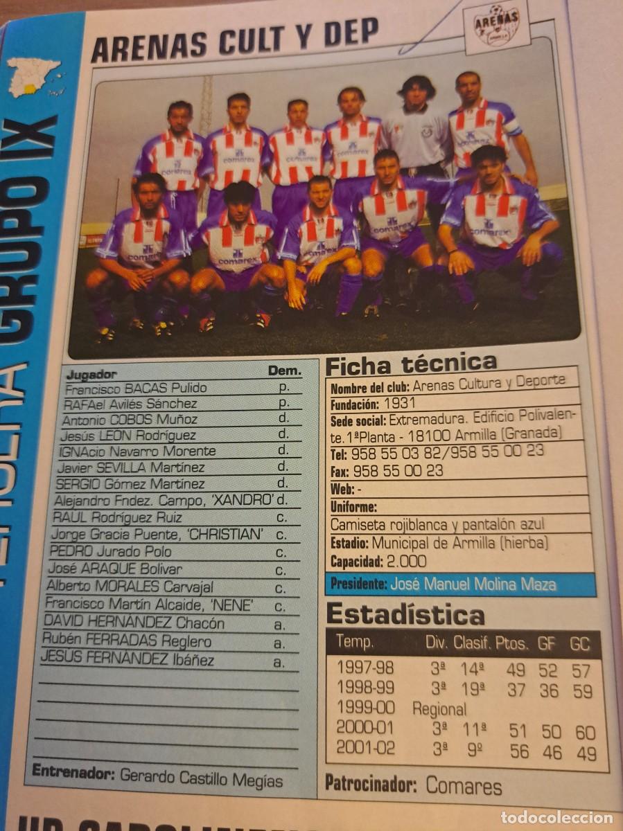 Collectionnisme sportif: Foto plantilla y jugadores Don Bal&oacute;n 2002-03. Arenas Cultural y Deportiva