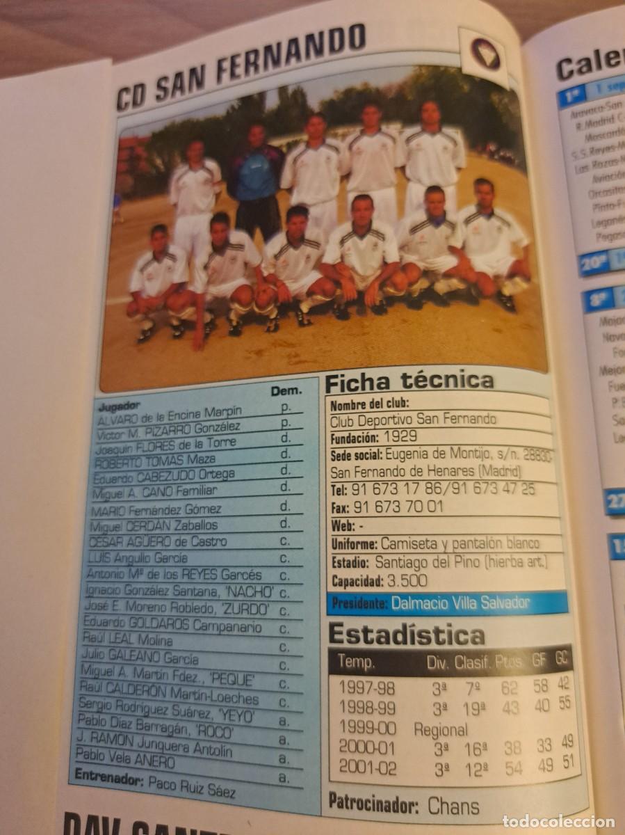 Sports collectibles: Foto plantilla y jugadores Don Bal&oacute;n 2002-03. CD San Fernando