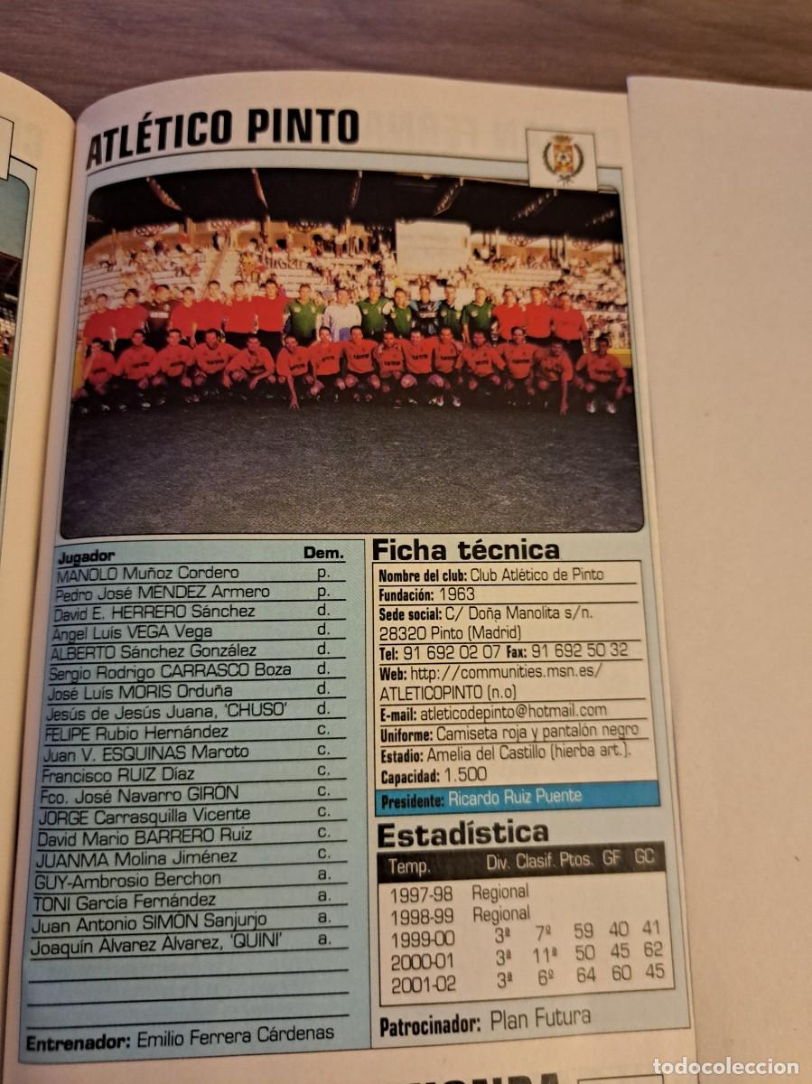 Colecionismo desportivo: Foto plantilla y jugadores Don Bal&oacute;n 2002-03. Atl&eacute;tico Pinto