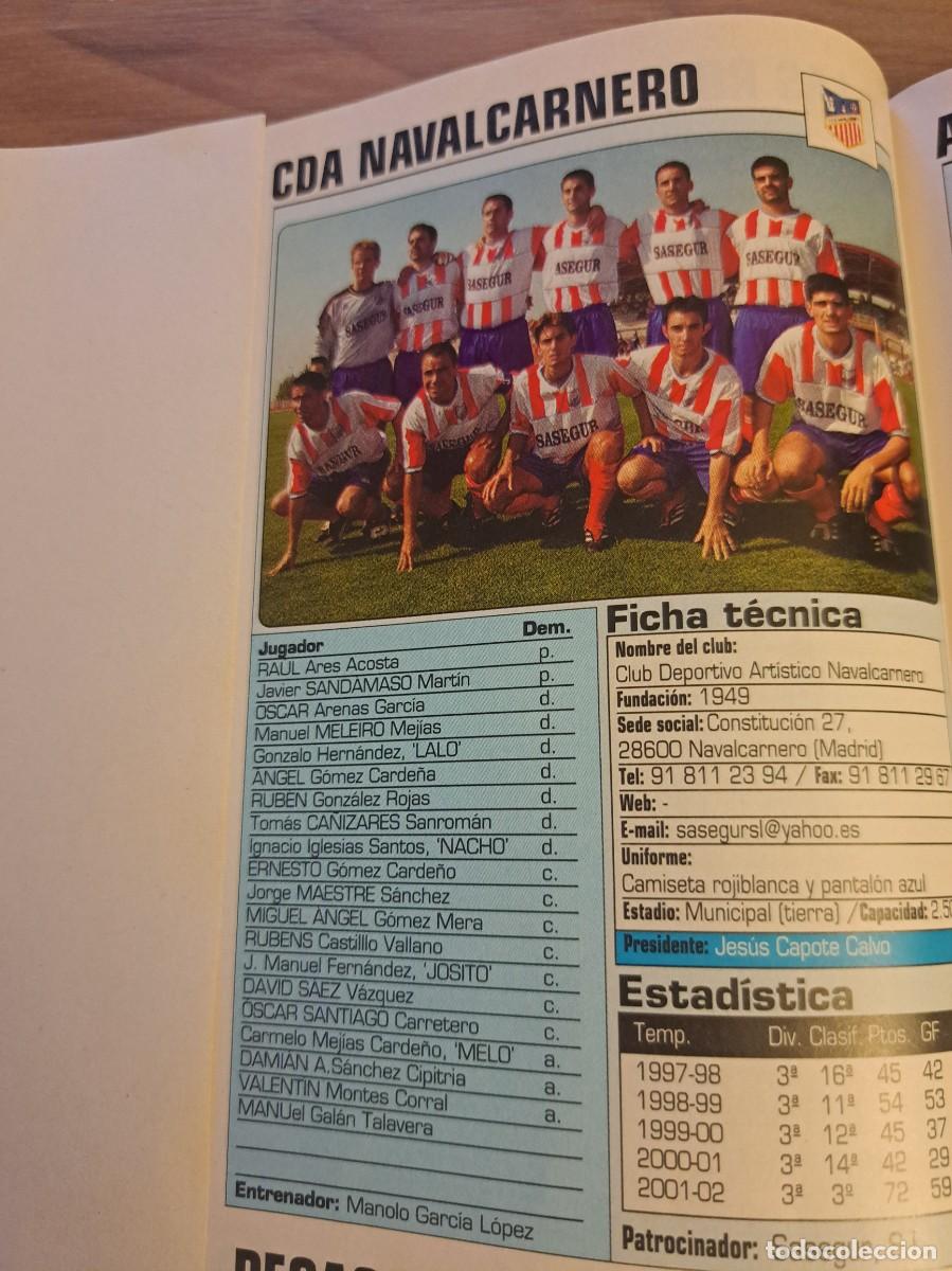 Colecionismo desportivo: Foto plantilla y jugadores Don Bal&oacute;n 2002-03. CDA Navalcarnero