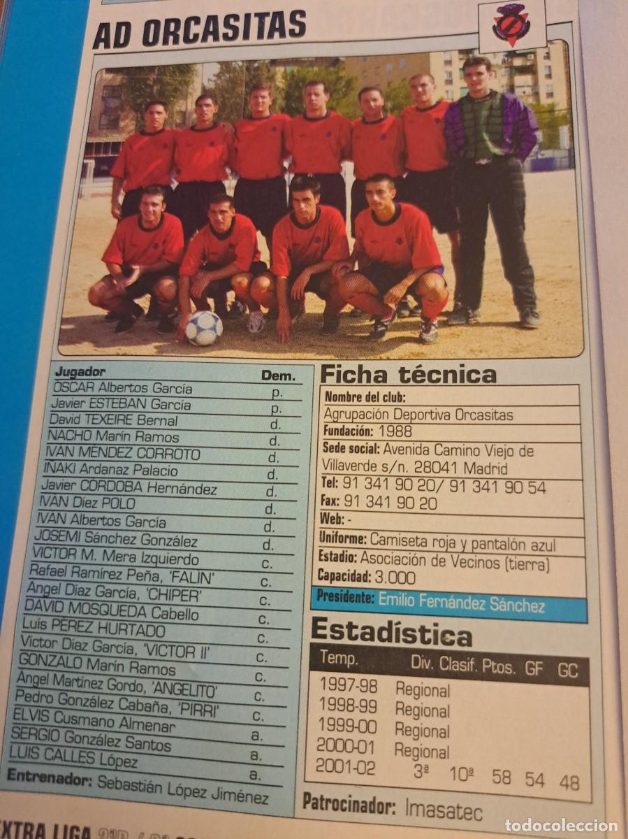 Colecionismo desportivo: Foto plantilla y jugadores Don Bal&oacute;n 2002-03. AD Orcasitas