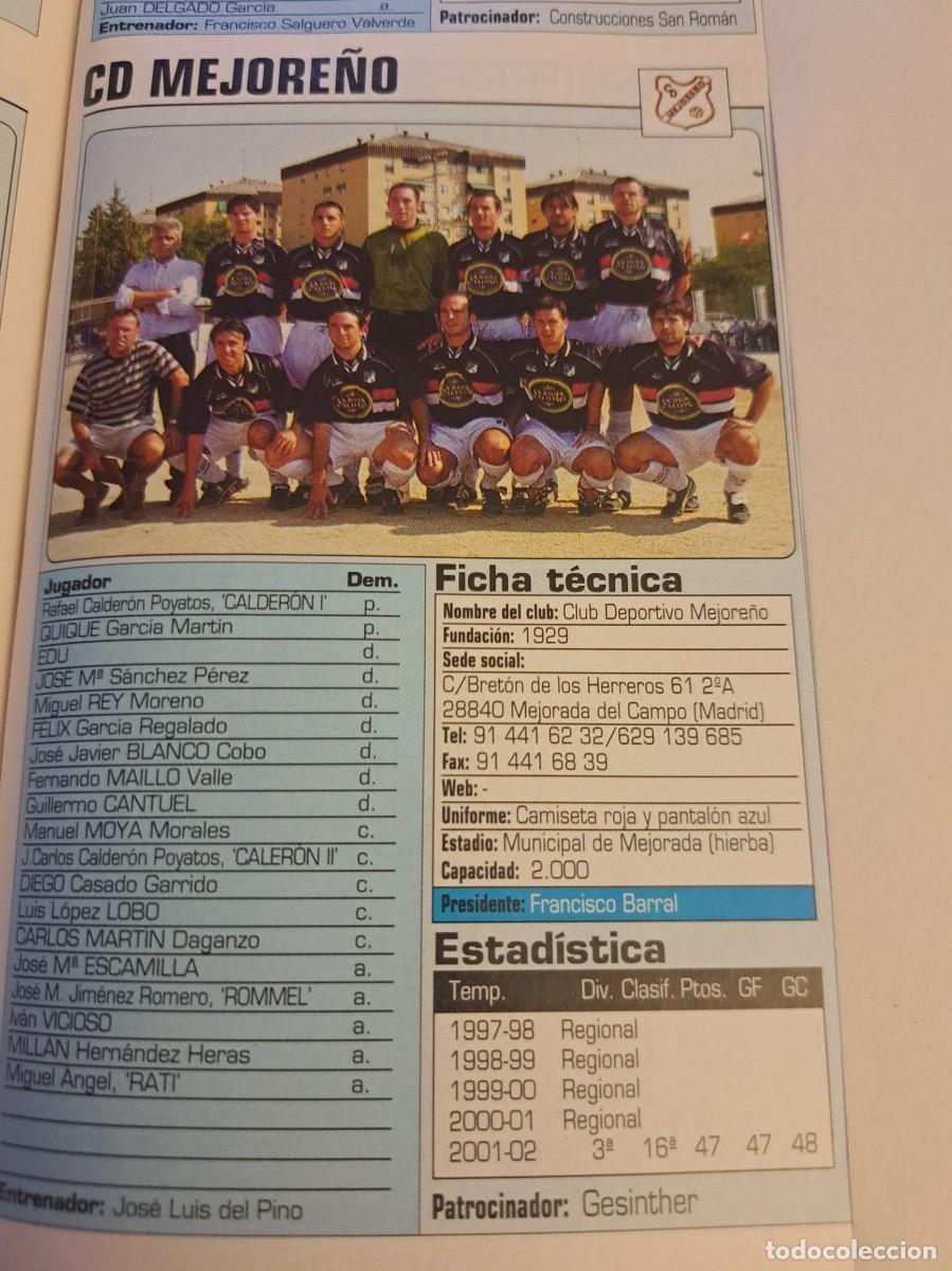 Coleccionismo deportivo: Foto plantilla y jugadores Don Bal&oacute;n 2002-03. CD Mejore&ntilde;o