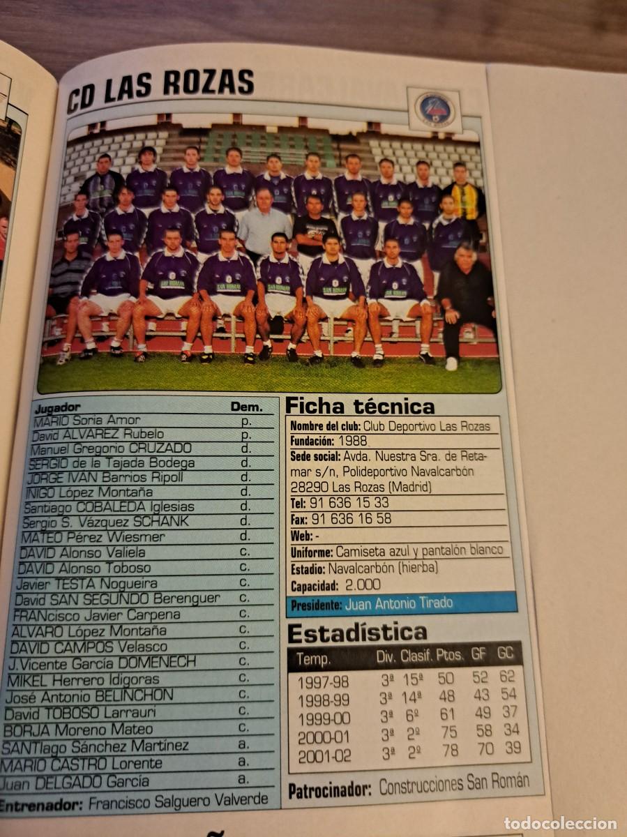 Coleccionismo deportivo: Foto plantilla y jugadores Don Bal&oacute;n 2002-03. CD Las Rozas