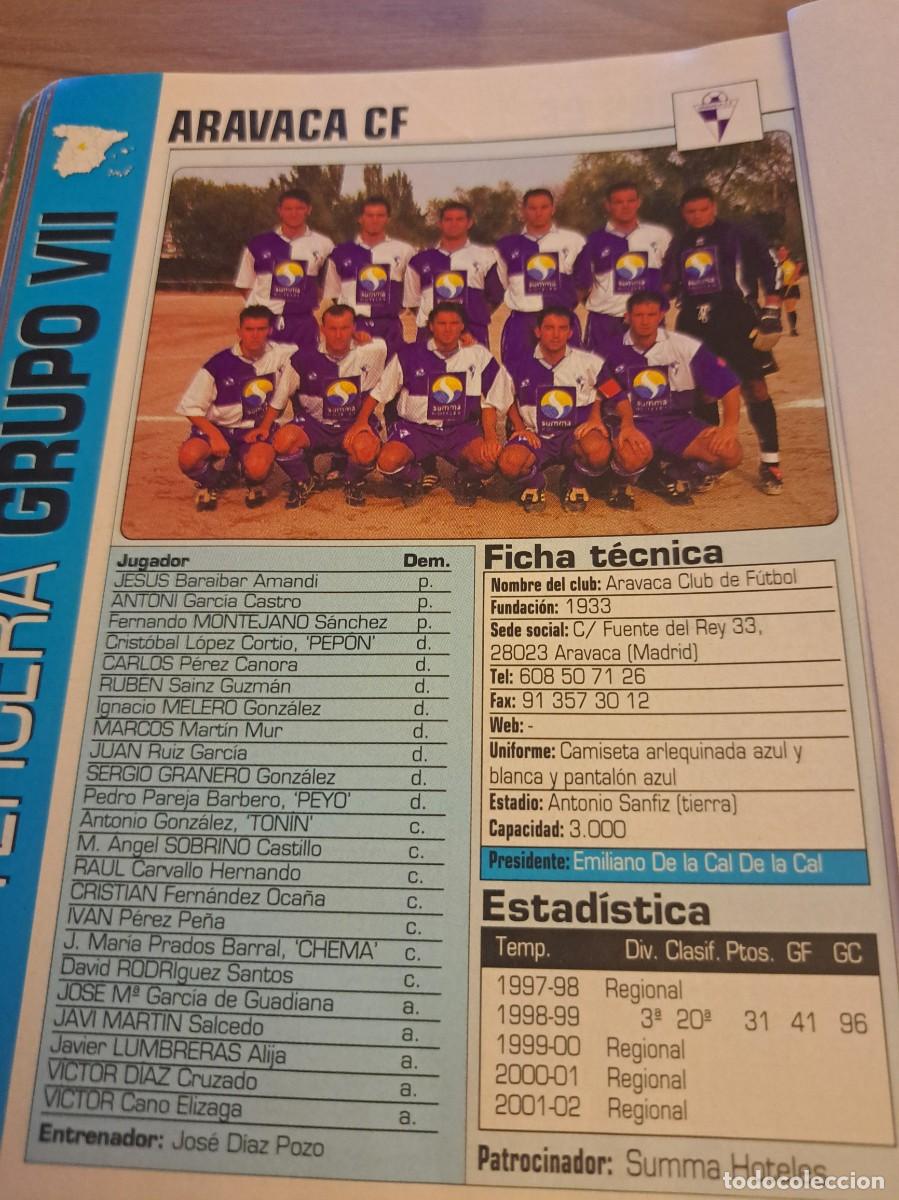 Colecionismo desportivo: Foto plantilla y jugadores Don Bal&oacute;n 2002-03. Aravaca CF