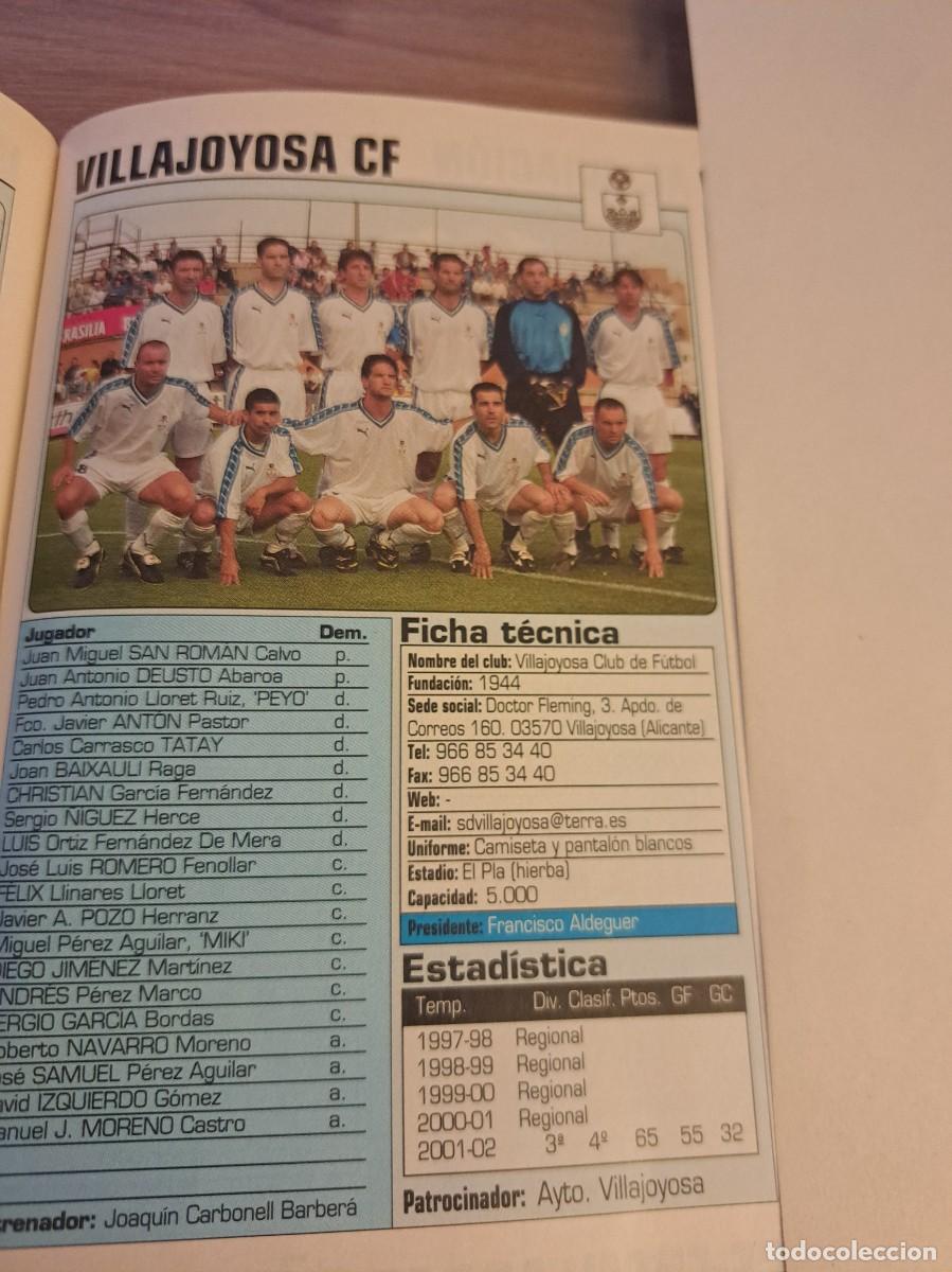 Colecionismo desportivo: Foto plantilla y jugadores Don Bal&oacute;n 2002-03. Villajoyosa CF