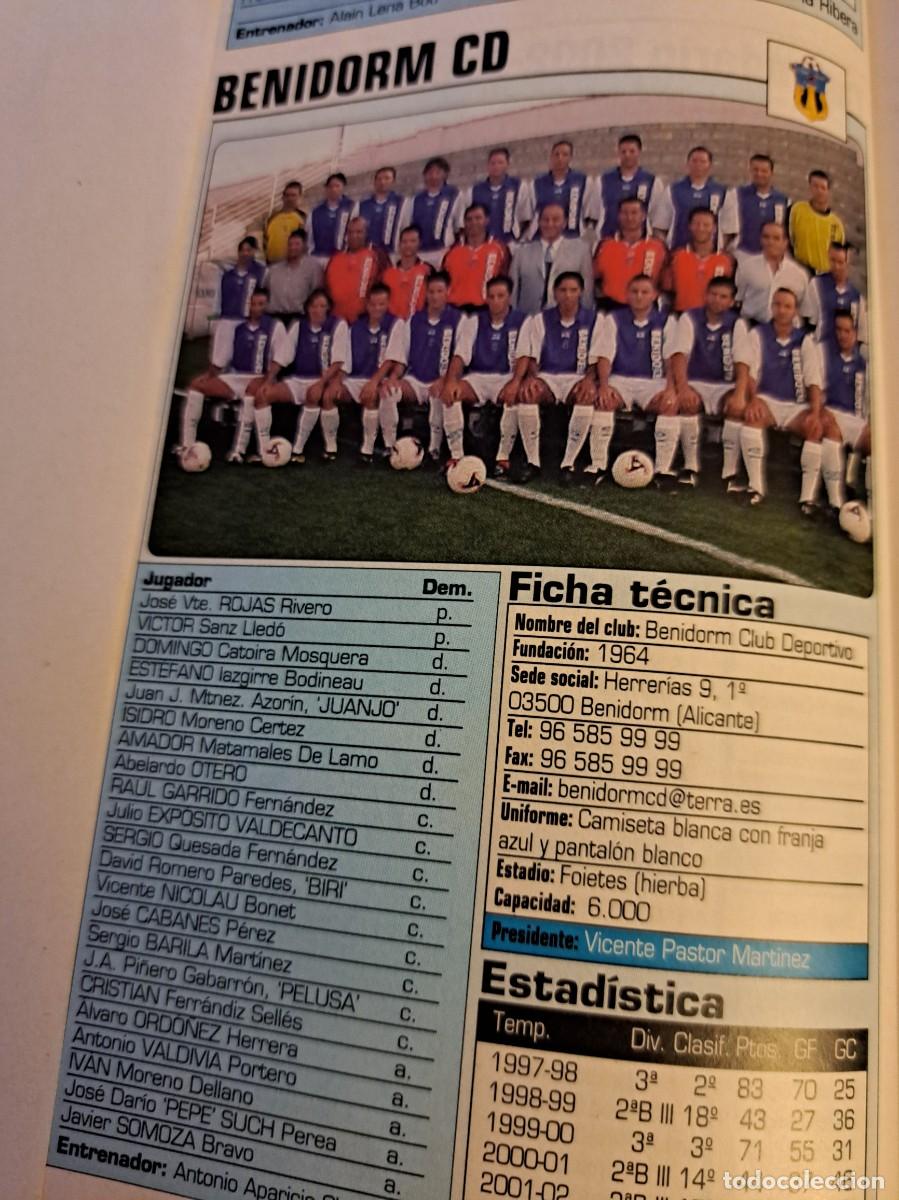 Coleccionismo deportivo: Foto plantilla y jugadores Don Bal&oacute;n 2002-03. Benidorm CD