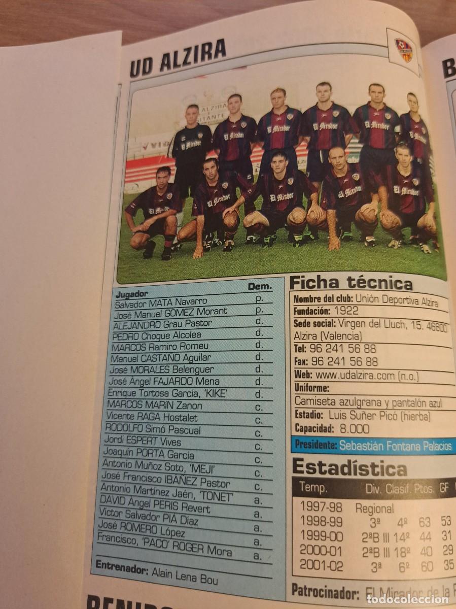 Coleccionismo deportivo: Foto plantilla y jugadores Don Bal&oacute;n 2002-03. UD Alzira