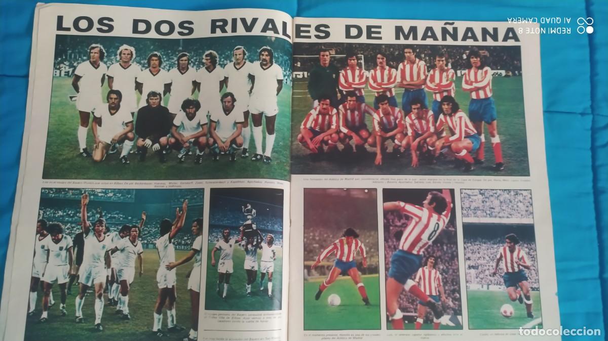 Coleccionismo deportivo: ATLETICO DE MADRID BAYERN DE MUNICH FINAL COPA EUROPA 1974 AS COLOR 156