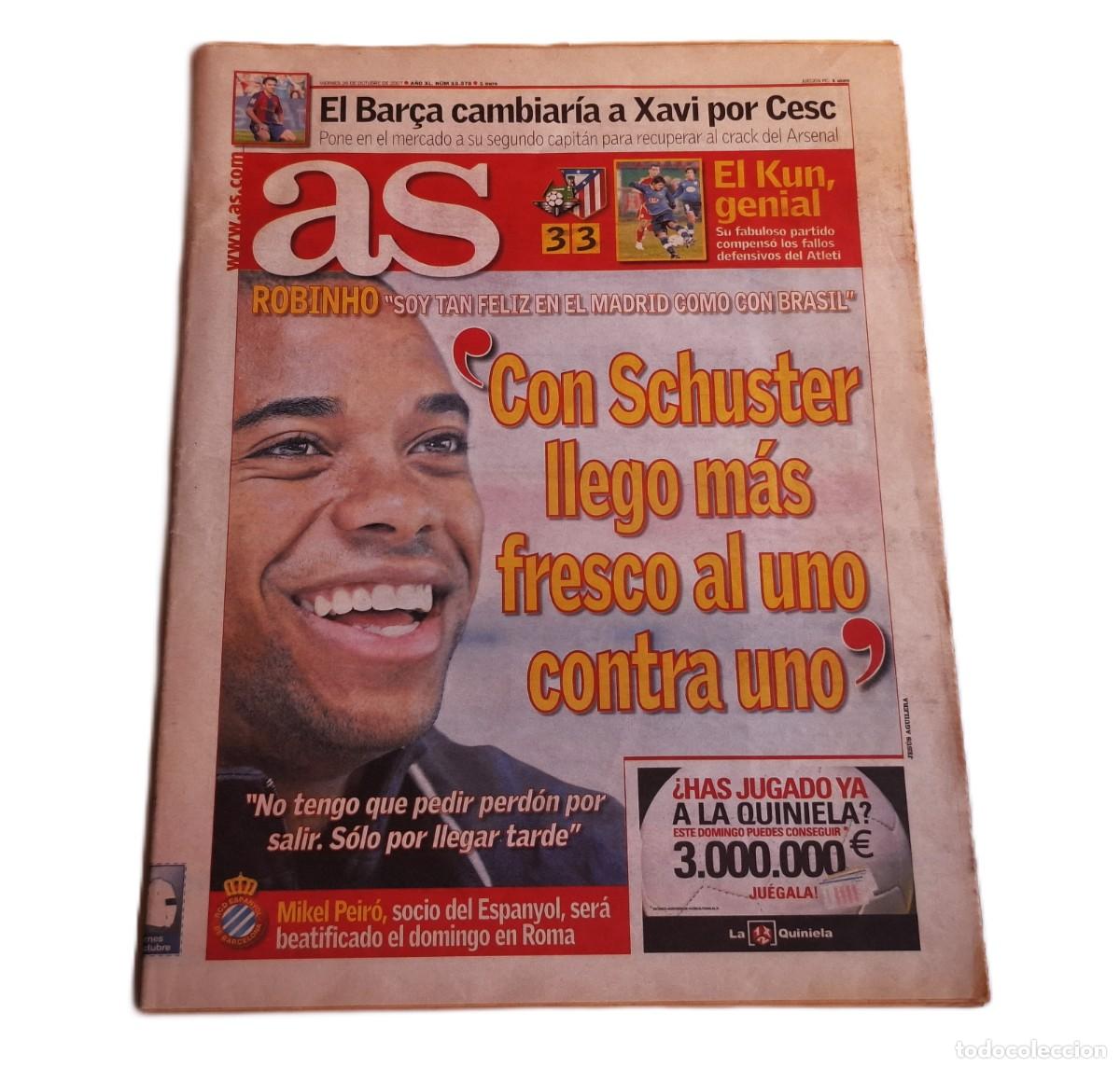 Collezionismo sportivo: 2007 DIARIO AS ---------------------