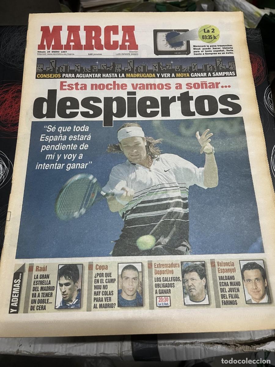 Collectionnisme sportif: MARCA (25-1-1997) HOY TENIS FINAL CARLOS MOYA ANGEL NIETO MOTOCICLISMO