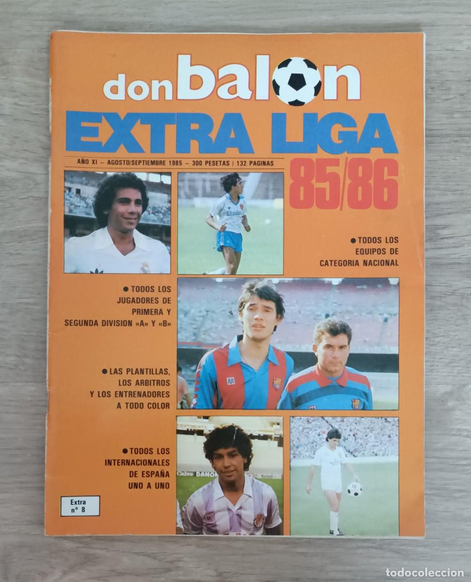 Sammelleidenschaft Sport: Don Bal&oacute;n Extra Liga 85 86, 1985 1986, Muy Buen Estado