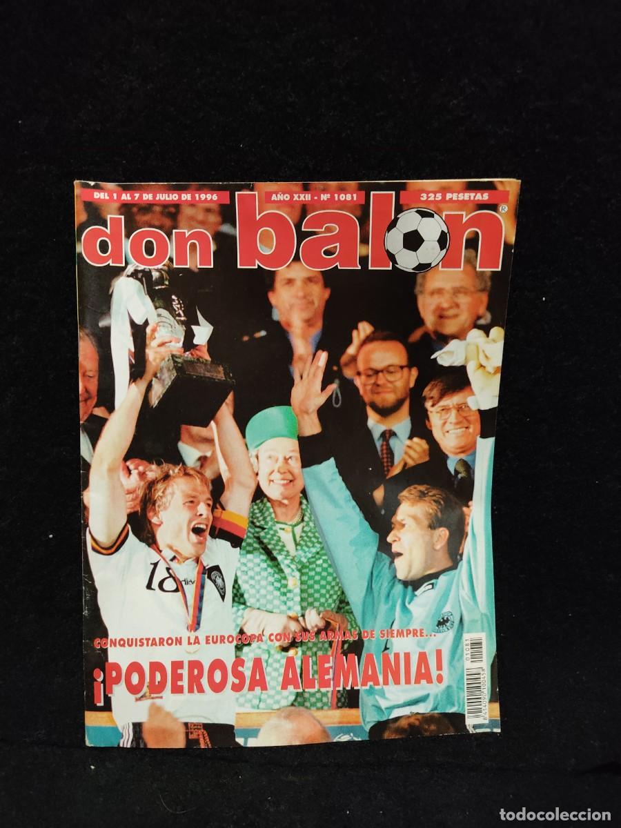 Sports collectibles: DON BALON N&ordm; 1081 - ALEMANIA CAMPEONA DE LA EUROCOPA - 1996