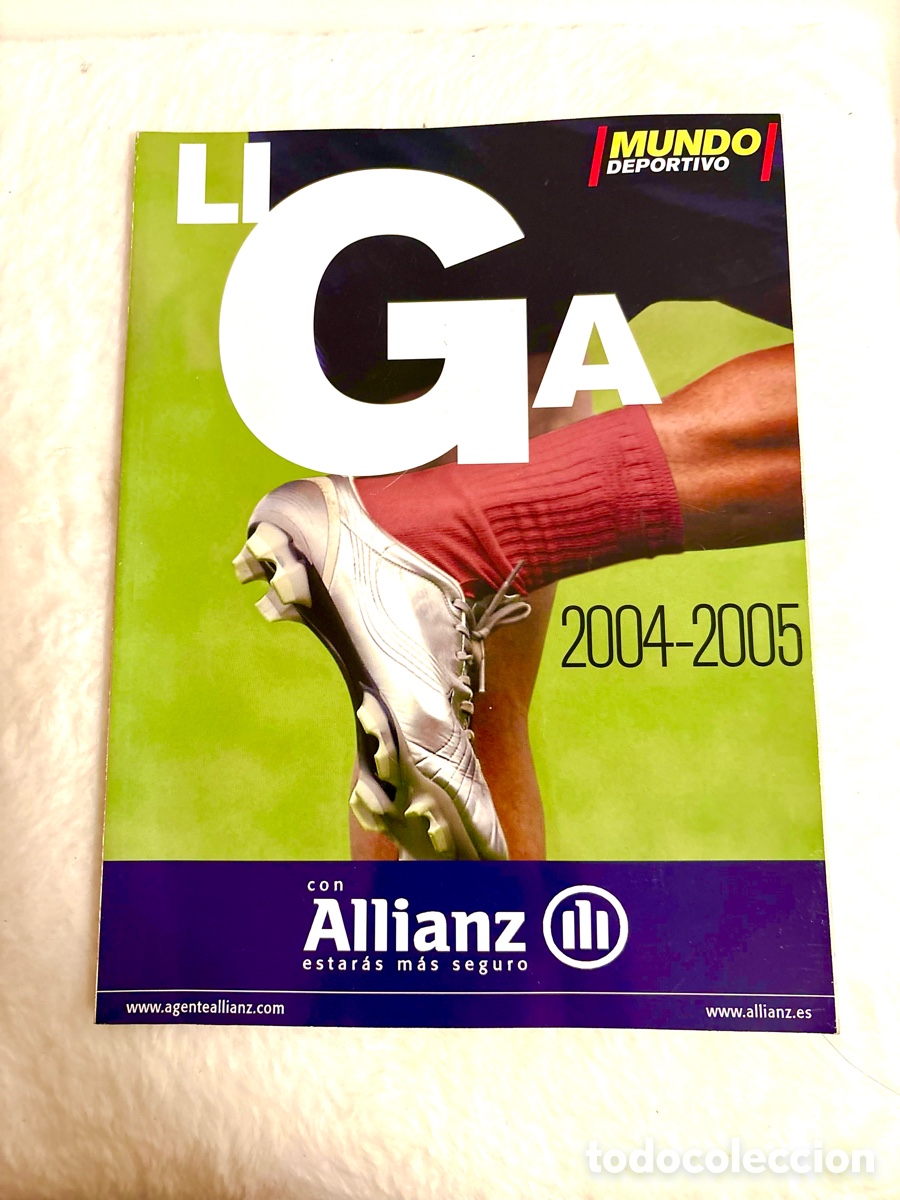 Coleccionismo deportivo: Gu&iacute;a Mundo Deportivo de la Liga 2004-2005 - Especial Ronaldinho y Ronaldo Naz&aacute;rio