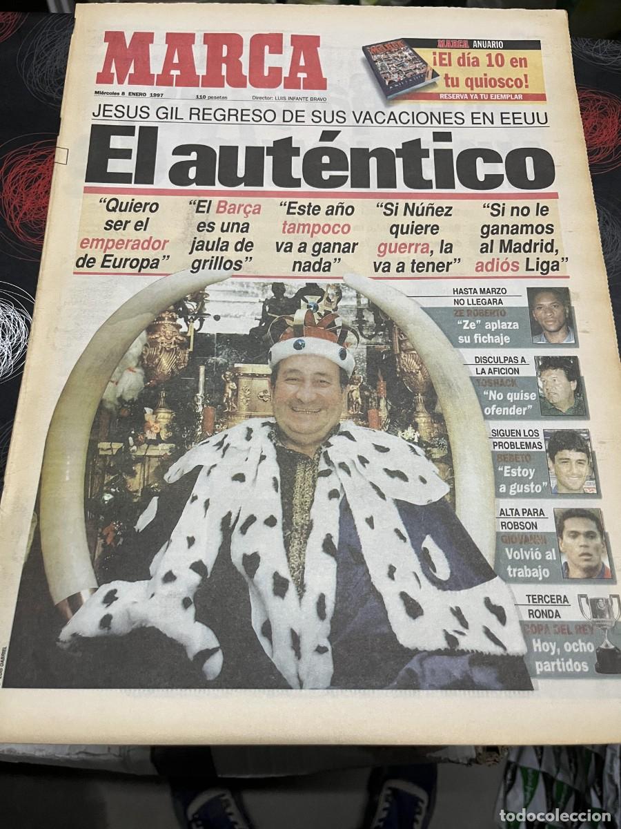 Coleccionismo deportivo: MARCA (8-1-1997) JESUS GIL VACACIONES EEUU NFL JAGUARS PANTHERS