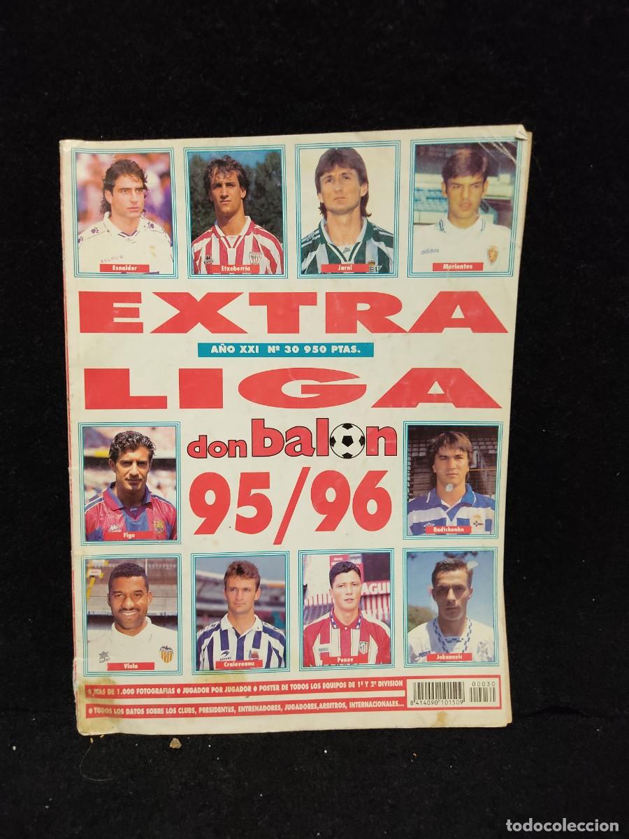 Coleccionismo deportivo: LOTE DE 4 EXTRA LIGA DON BALON - DEL 1995 AL 1999
