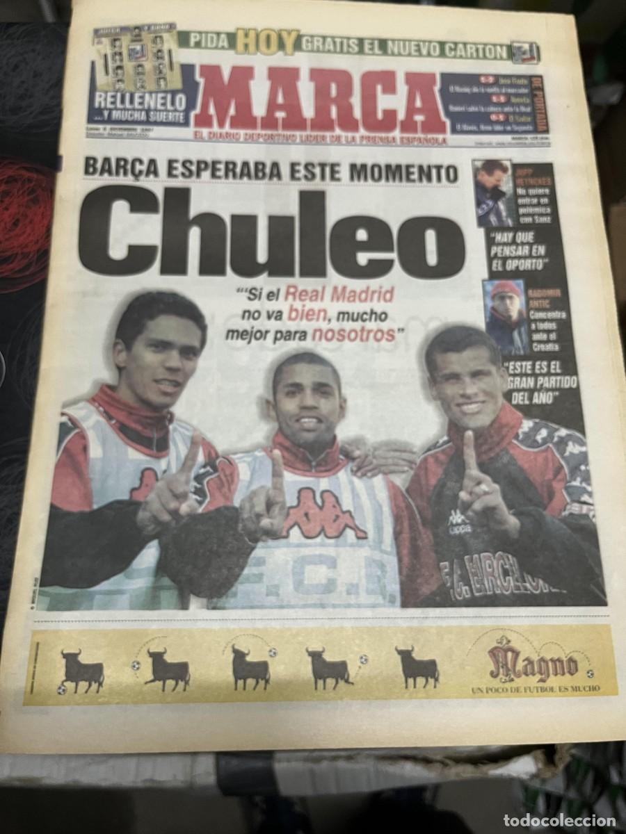 Coleccionismo deportivo: MARCA (8-12-1997) RIVALDO REAL MADRID OPORTO HEYNCKES ANTIC ATLETICO MADRID BARCELONA