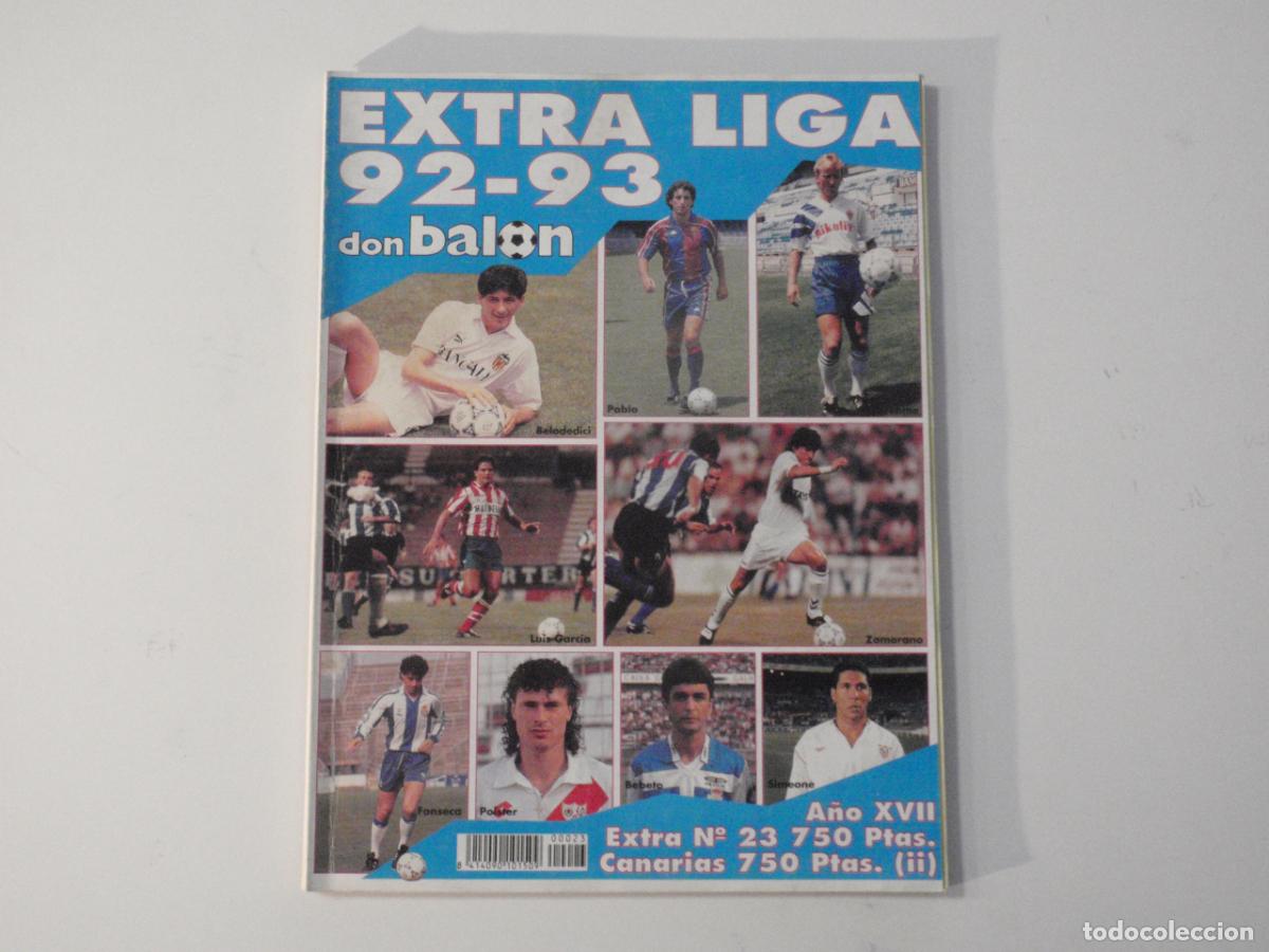 Coleccionismo deportivo: REVISTA DON BALON EXTRA LIGA 92-93. Buen estado 1992 1993