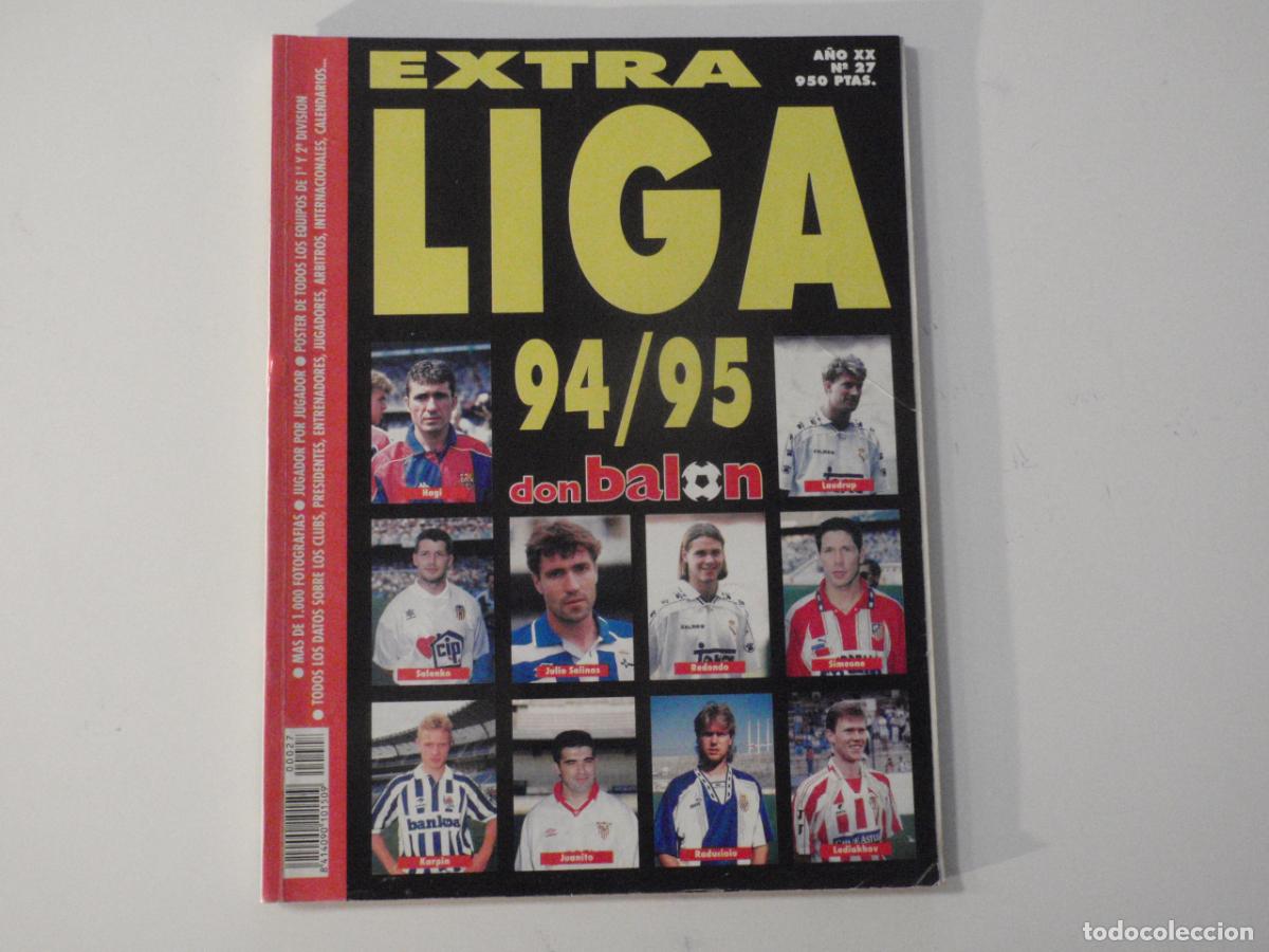 Coleccionismo deportivo: REVISTA DON BALON EXTRA LIGA 94-95. Buen estado 1994 1995