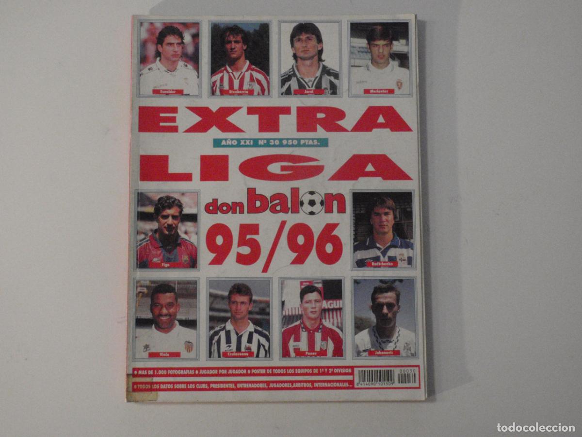 Coleccionismo deportivo: REVISTA DON BALON EXTRA LIGA 95-96. Buen estado 1995 1996