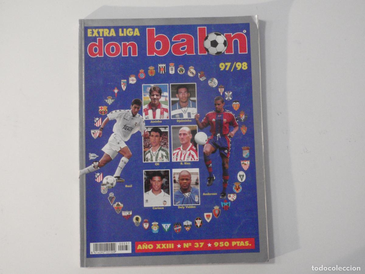 Coleccionismo deportivo: REVISTA DON BALON EXTRA LIGA 97-98. Buen estado 1997 1998