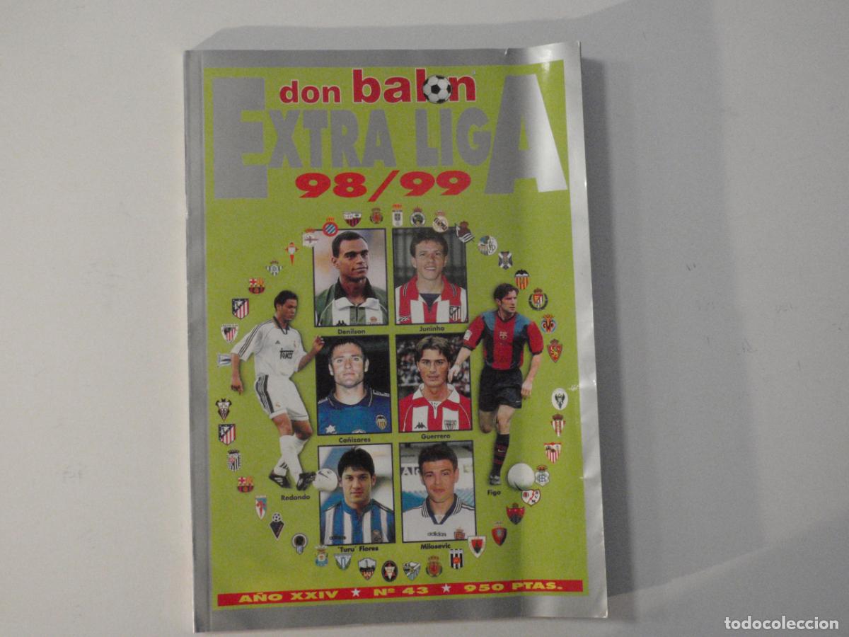 Coleccionismo deportivo: REVISTA DON BALON EXTRA LIGA 98-99. Buen estado 1998 1999