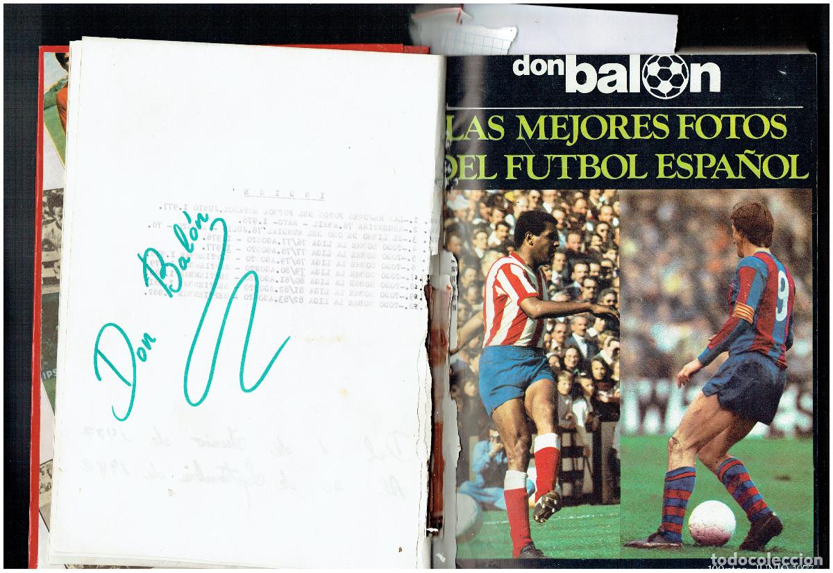 Coleccionismo deportivo: TOMO ENCUADERNADO CON 10 REVISTAS. (VER FOTOS Y DESCRIPCI&Oacute;N).(ST/B00 RUMF)