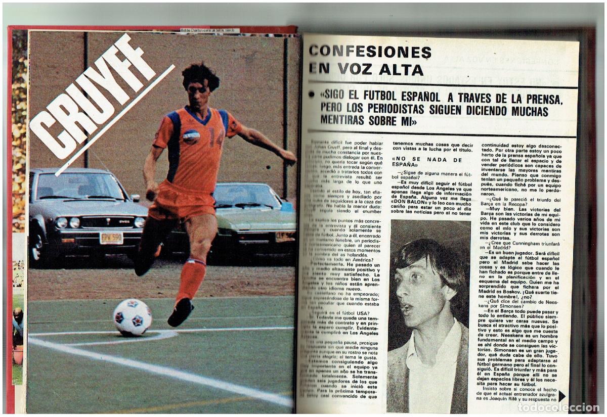 Coleccionismo deportivo: DON BALON. TOMO CON 12 EJEMPLARES. A&Ntilde;OS 1979-80. VER FOTOS Y DESCRIPCI&Oacute;N.(ST/B00 RUMF)