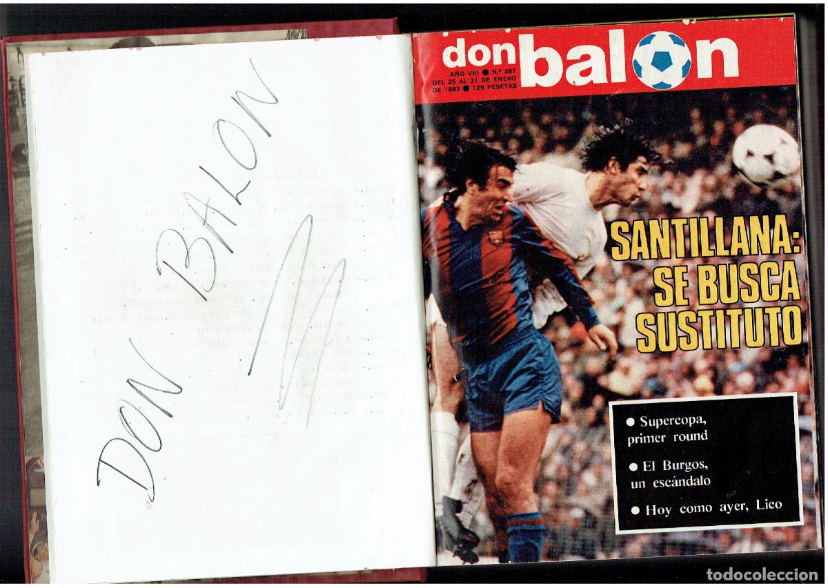 Coleccionismo deportivo: EXTRA DON BALON. TOMO CON 12 EJEMPLARES. 90-91 / 91-92 / 92-93 / 93-94 Y FUTBOL TOTAL. (ST/B00 RUMF)