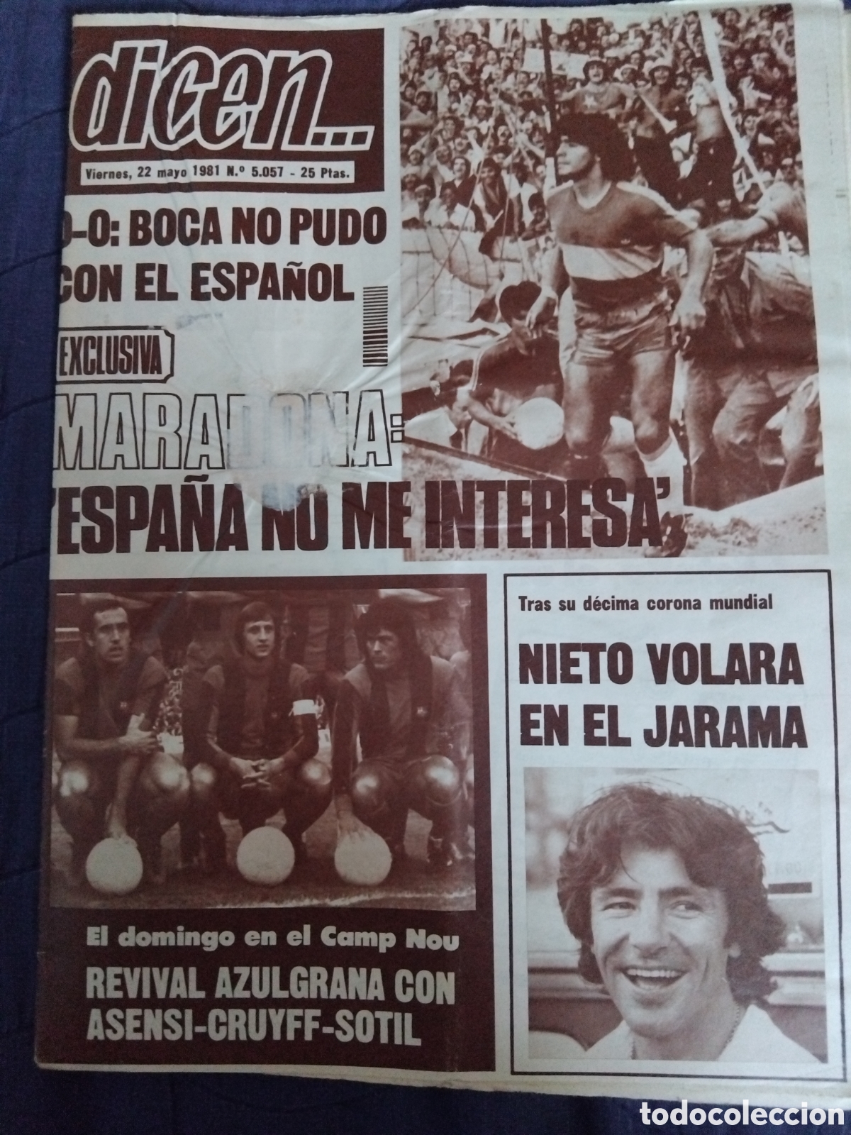 Coleccionismo deportivo: Prensa Pele y Zico 1981 - Foto 2