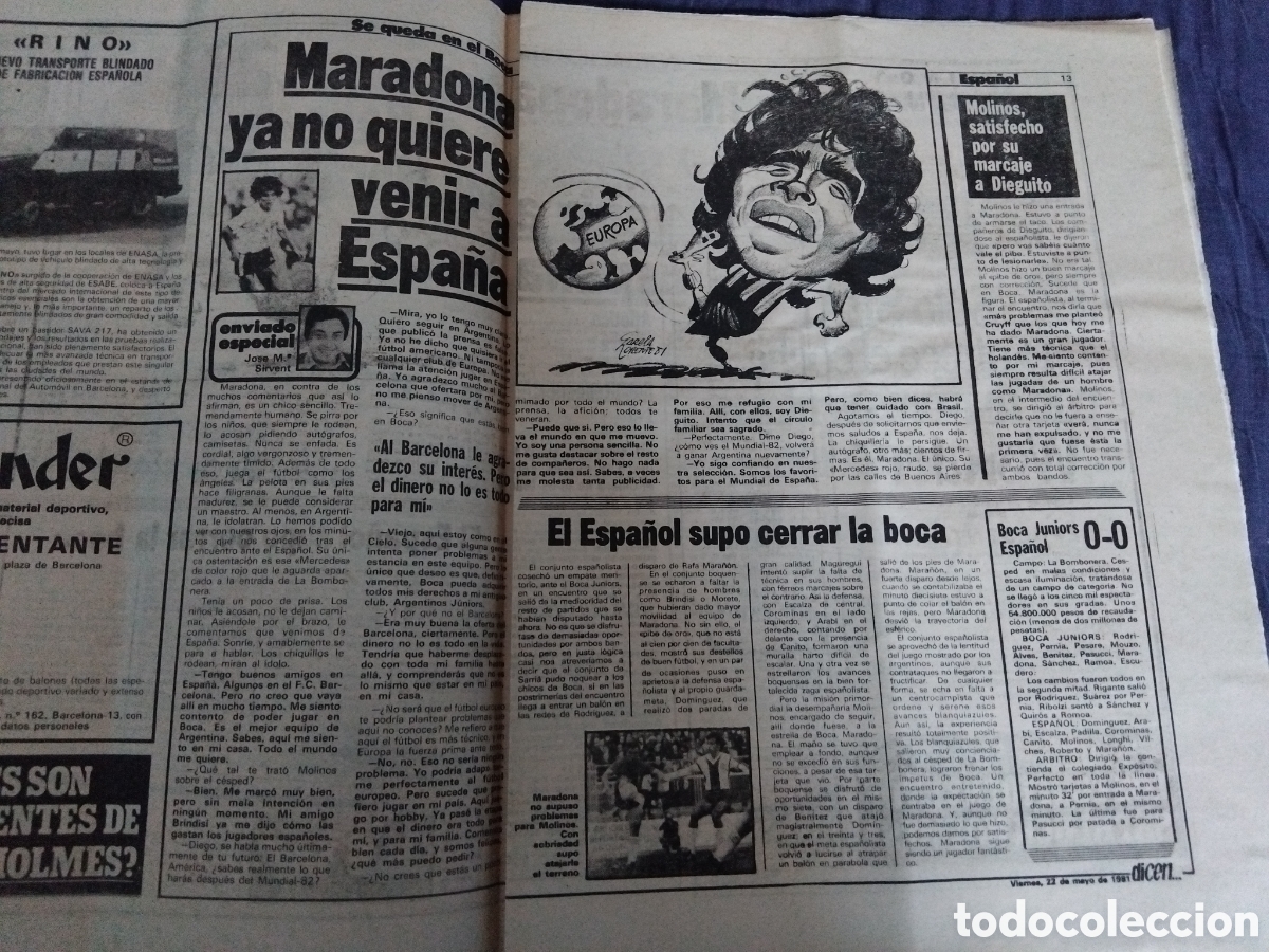 Coleccionismo deportivo: Prensa Pele y Zico 1981 - Foto 5