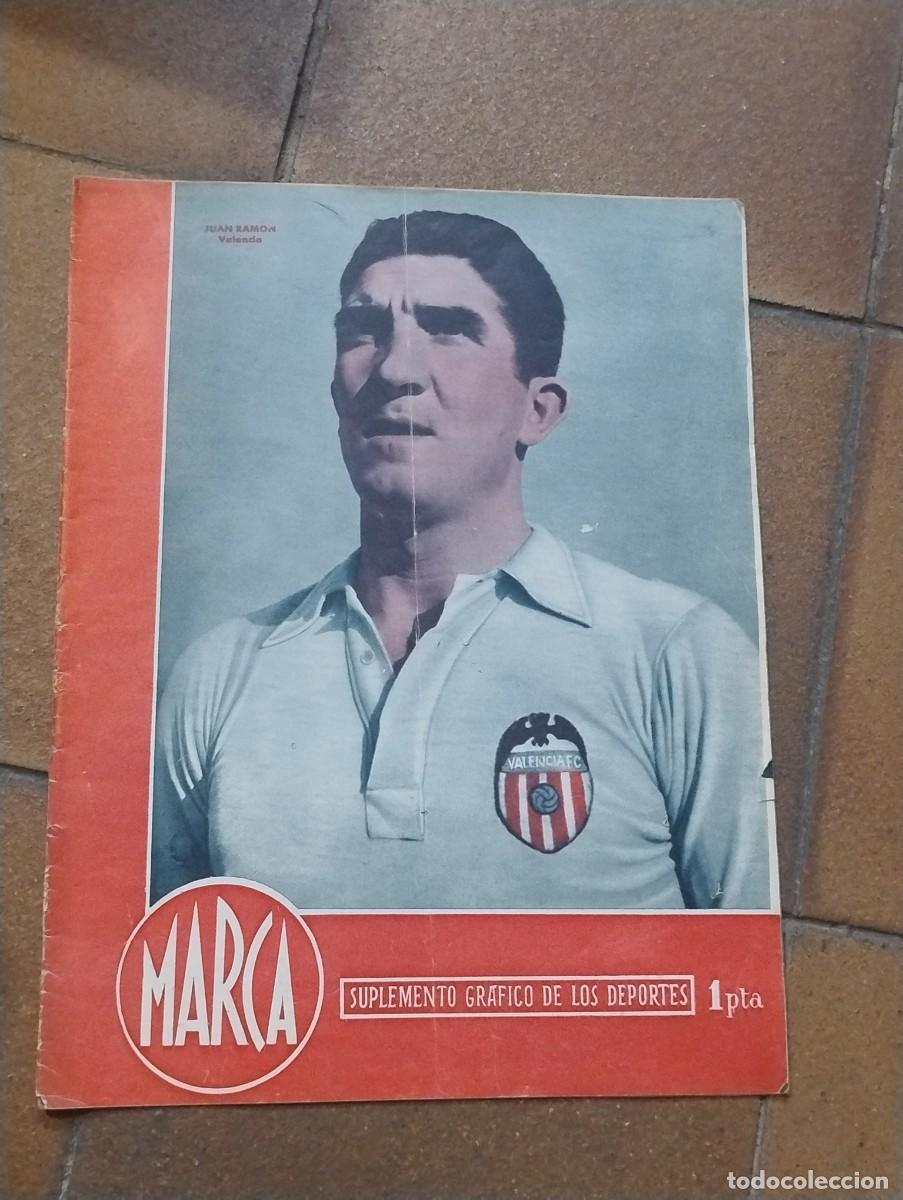 Coleccionismo deportivo: MARCA. SUPLEMENTO GRAFICO DE LOS DEPORTES. N&ordm; 99. A&Ntilde;O III. 1944. JUAN RAMON VALENCIA