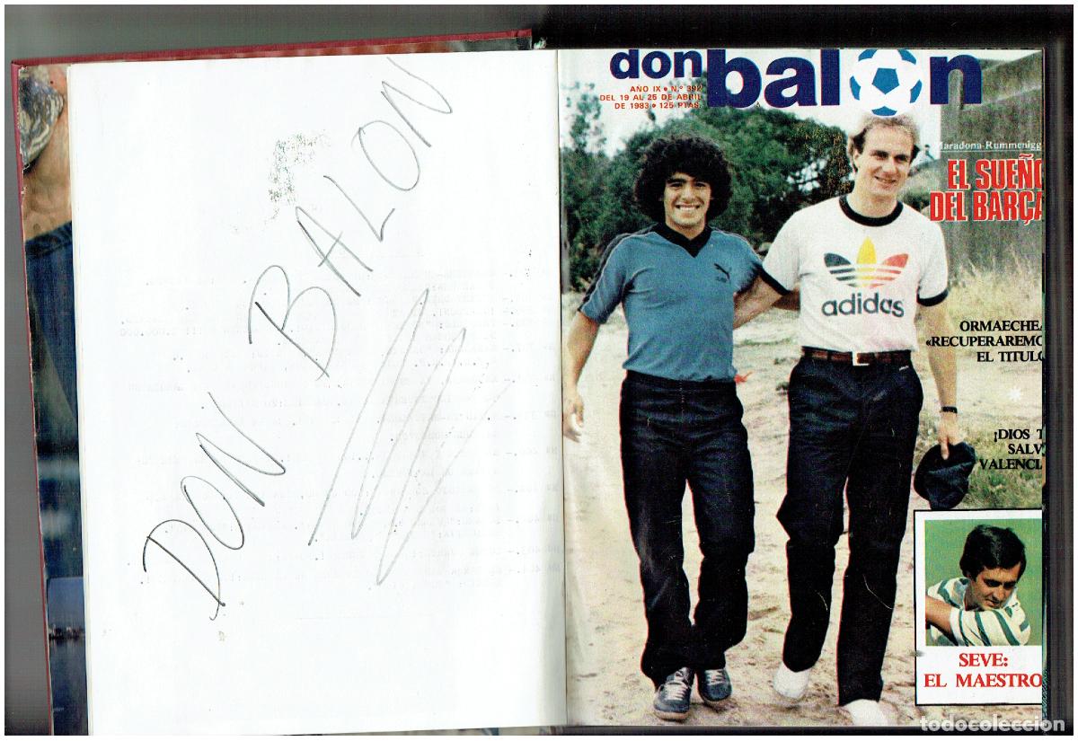 Coleccionismo deportivo: EXTRA DON BALON. TOMO CON 12 EJEMPLARES. DEL N&ordm; 393 A N&ordm; 404 (ST/B00 RUMF)