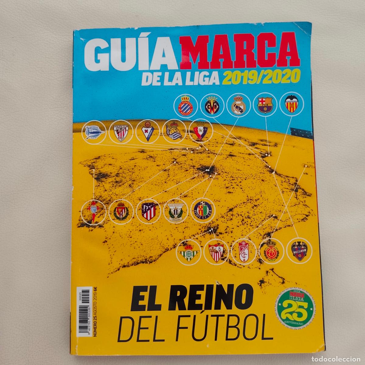 Coleccionismo deportivo: guia marca de la liga de f&uacute;tbol 2019-20 n&ordm; 25 agosto 2019