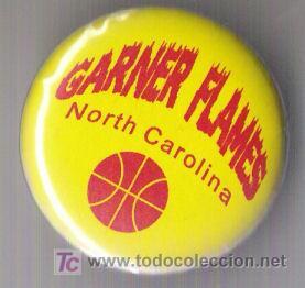 Coleccionismo deportivo: CHAPA. GARNER FLAMES. NORTH CAROLINA. - Foto 1