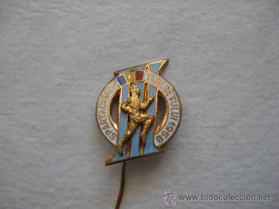 Coleccionismo deportivo: PIN DE LA SPARTACHIADA 1958. - Foto 1
