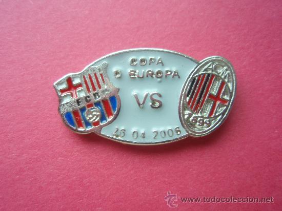 Coleccionismo deportivo: Pin de la copa de Europa del 2.006 - Foto 1