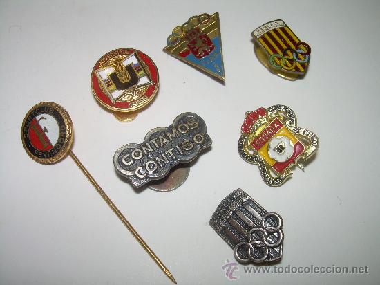 Coleccionismo deportivo: ANTIGUAS INSIGNIAS. - Foto 1