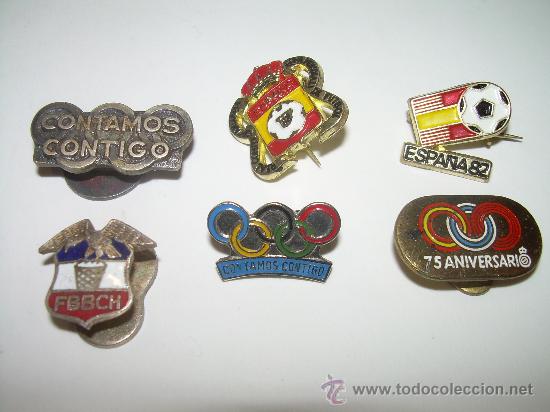 Coleccionismo deportivo: ANTIGUAS INSIGNIAS. - Foto 1