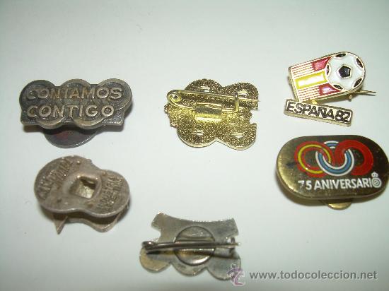 Coleccionismo deportivo: ANTIGUAS INSIGNIAS. - Foto 2