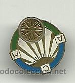 Coleccionismo deportivo: (P-13)PIN CICLISTA A.C.M. - Foto 1