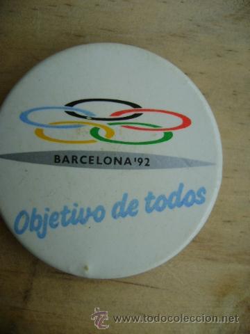 Coleccionismo deportivo: Pin chapa de Barcelona 92 1992 - Foto 1