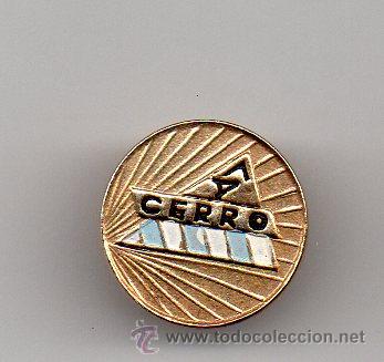 Coleccionismo deportivo: (A291) INSIGNIA SOLAPERA CA CERRO - Foto 1