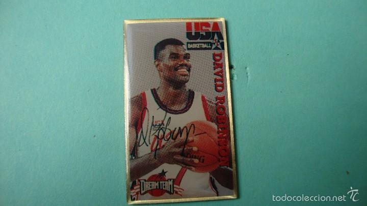 Coleccionismo deportivo: Pins David Robinson Basket americano - Foto 1