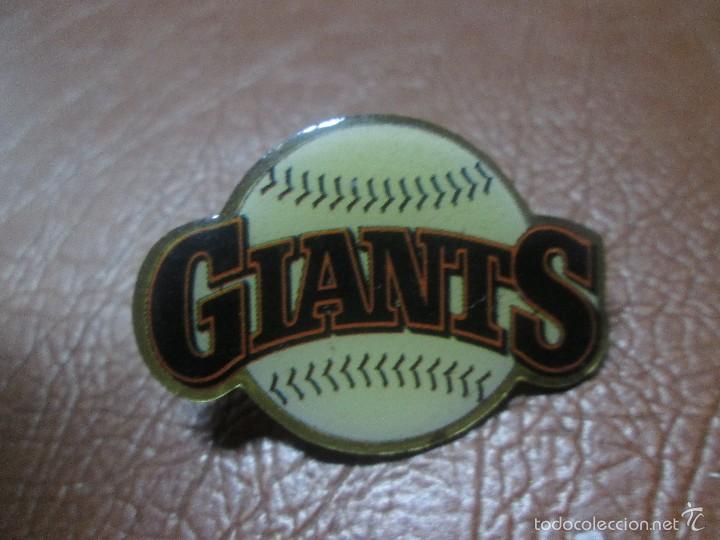 Coleccionismo deportivo: Pin Beisbol Baseball Giants - Foto 1