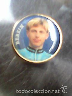 Coleccionismo deportivo: Pin original Eugene Berzin 1995 - raro - Foto 1