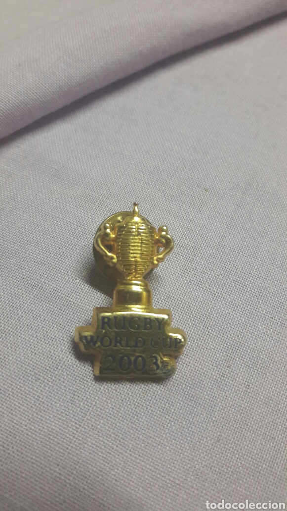 Coleccionismo deportivo: Pin Rugby world cup 2003 - Foto 1