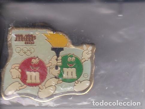 Coleccionismo deportivo: PIN DE M&Ms DE TEMA OLIMPIADAS (OLYMPIC GAMES) - Foto 1