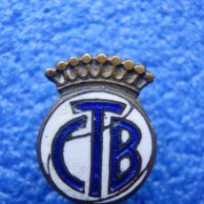 Coleccionismo deportivo: INSIGNIA - PARA OJAL DE CHAQUETA - CTB - C.T.B. - CLUB DE TENIS BARCINO - AÑOS 50