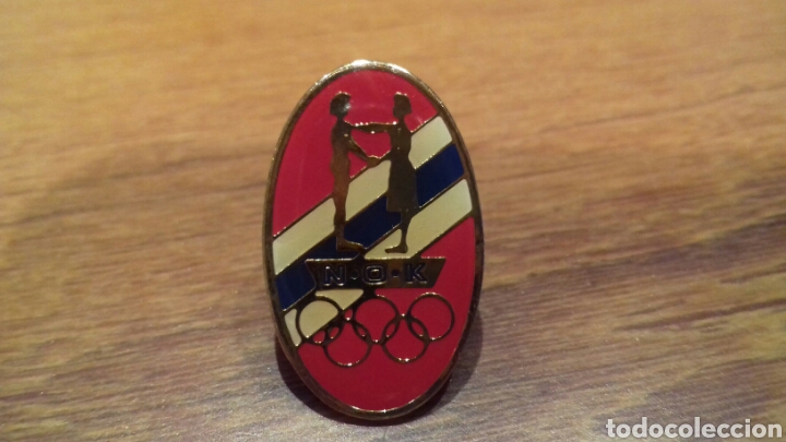 Coleccionismo deportivo: Pin - COMITE OLIMPICO DE NORUEGA - Foto 1