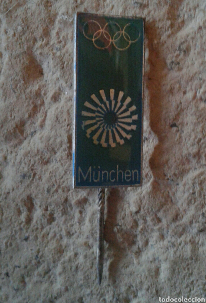 Coleccionismo deportivo: Pin aguja Olimpiadas M&uuml;nchen - Foto 1